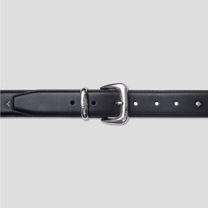 AYR Black Leather Belt